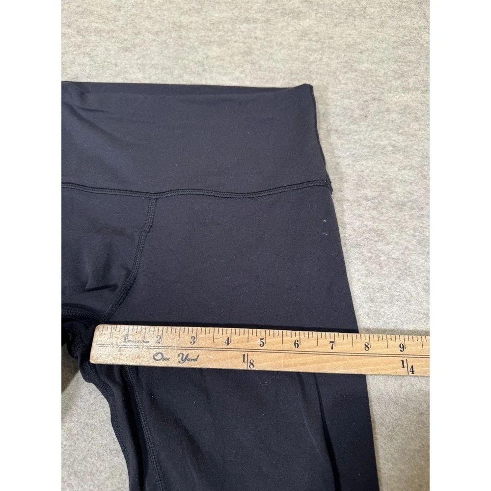 Lululemon Leggings Womens 4 Black High Rise Ankle Yoga‎ Athletic Gym Tight